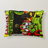 1950's SPACE Adventures Comic Pillow アクセントクッション (裏面)