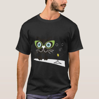 1950s Swank Mid Century Modern Cat Shirt767.png Tシャツ