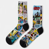 1950's The Living GHOST! Comic Strip Socks ソックス (左)