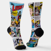 1950's The Living GHOST! Comic Strip Socks ソックス (傾斜あり)