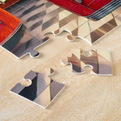 1950s Valentine Diner Retro Romance ジグソーパズル (側面)