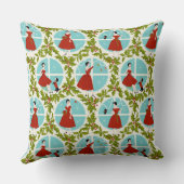 1950's Vintage Christmas クッション (裏面)