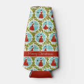 1950's Vintage Christmas ボトルクーラー (正面)