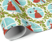 1950's Vintage Christmas ラッピングペーパー (ロールコーナー)