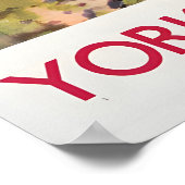 1950s Yorkshire Coast Travel Poster Vintage ポスター (角)