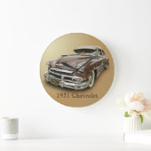 1951シボレー ラージ壁時計 (ホーム)