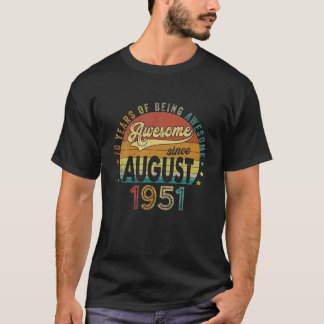 1951威厳がある 70歳Limited Edition 70th Birt Tシャツ