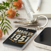1951年に作られた誕生日 キーホルダー (正面右)