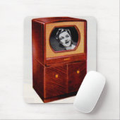 1951年のテレビの歌う女性頃 マウスパッド (マウス)