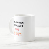 1951年のハロウィンの誕生日 コーヒーマグカップ (正面左)
