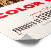 1951年のレトロSci Fiフィルムの衝突クラシック時 ポスター (角)