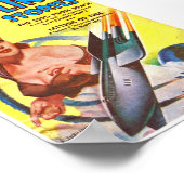 1951年の驚くべき物語SCI FIパルプMAG ポスター (角)