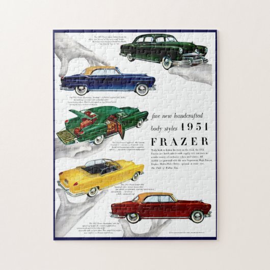 1951年フラザー自動車広告 ジグソーパズル (縦)
