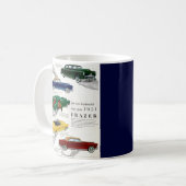 1951年フレーザー自動車広告 コーヒーマグカップ (正面左)