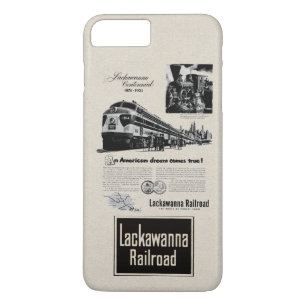 1951年ラカワンナ鉄道100年祭 iPhone 8 PLUS/7 PLUSケース