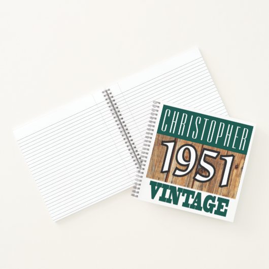 1951年製ヴィンテージマイノート ノートブック (内部)