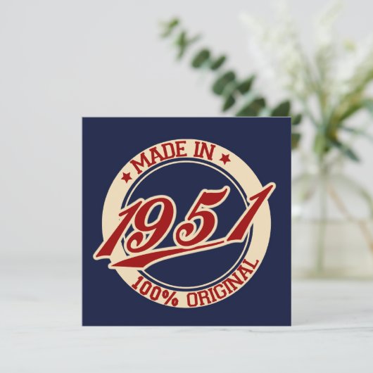 1951年製 カード (スタンド正面)