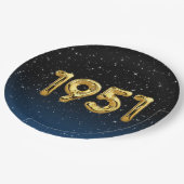 1951年誕生日風船 ペーパープレート (アングル)