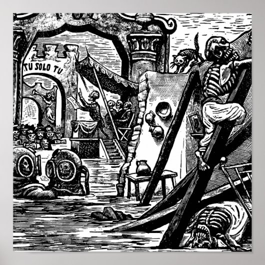 1951年頃のスケルトン海賊 ポスター (正面)