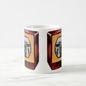 1951年頃のポータブルテレビセットカウボーイショー コーヒーマグカップ (中央)