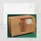 1951年頃テレビセットモダンデンマーク第2位 ポストカード (正面/裏面)
