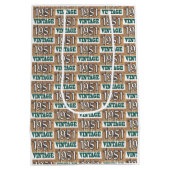 1951生まれ年 ミディアムペーパーバッグ (裏面)