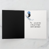 1951誕生日おもしろいファクトカード カード (内部)