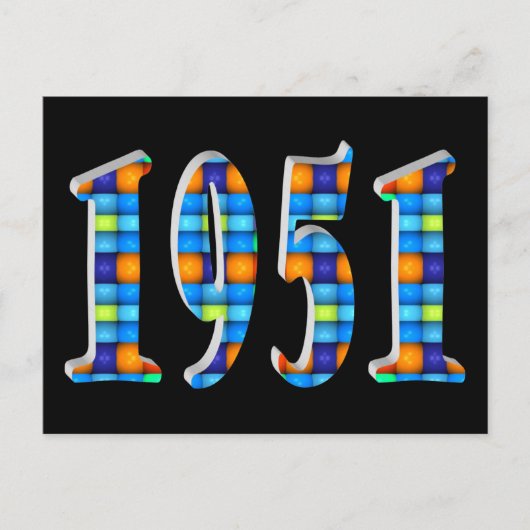 1951 ポストカード (正面)