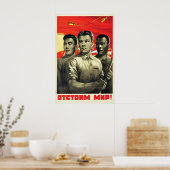 1951 Soviet Propaganda Poster Nations for peace ポスター (キッチン)