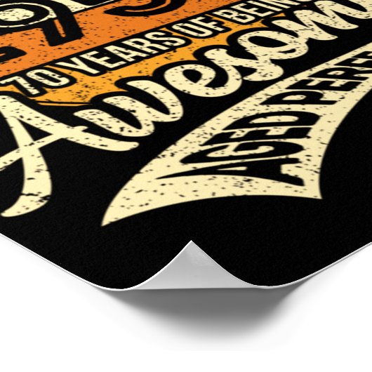 1952年から70生まれ年の間に威厳があるある種類の1つ ポスター (角)