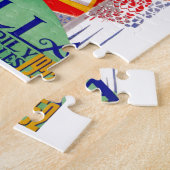 1952年のセヴィルスペイン4月の公平なポスター ジグソーパズル (側面)