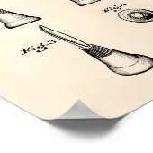 1952年の爪、 ネイルの容器オールドピーパー ポスター (角)