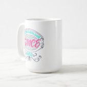 1952年カラフルから70歳で素晴らしい コーヒーマグカップ (正面左)