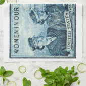 1952年米国武装サービスの女性 キッチンタオル (折り畳み)