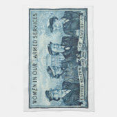 1952年米国武装サービスの女性 キッチンタオル (縦)