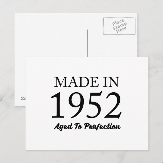 1952年製 ポストカード (正面/裏面)