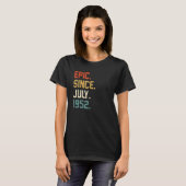 1952年7月以来70誕生日70年エピック Tシャツ (正面フル)