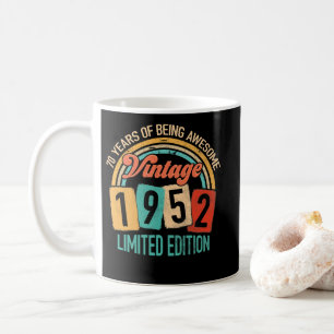 1952年70誕生日70歳素晴らしのBe コーヒーマグカップ
