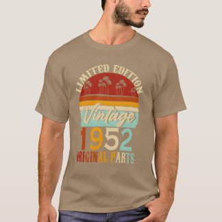 1952年 レトロ ビンテージ 誕生日 プレゼント ギフト Tシャツ
