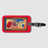 1952旅行パンフレット「メキシコ」キチクールシュ ラゲッジタグ (正面横)