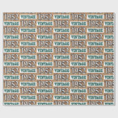 1952生まれ年のラップ紙 ラッピングペーパー (フラット)