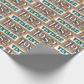 1952生まれ年のラップ紙 ラッピングペーパー (角)