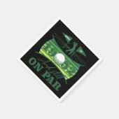 1952 70th誕生日ゴルフ愛好家 スタンダードカクテルナプキン (角)