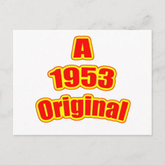 1953オリジナル赤 ポストカード