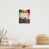 1953カレラパナメーカーナヴィンテージレース ポスター (キッチン)