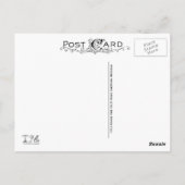 1953ハートフォードミシガンハウスオンファイア ポストカード (裏面)