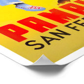 1953フェリアデパンポナヴィンテージ旅行ポスター ポスター (角)