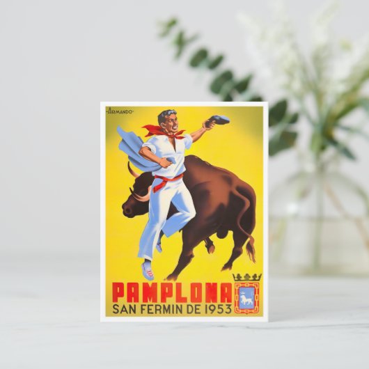 1953フェリアデパンポナヴィンテージ旅行 ポストカード (スタンド正面)