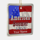 1953ベビーブーマー誕生日カスタムオーナメント セラミックオーナメント (右)
