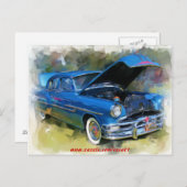 1953ポンティアック族長 ポストカード (正面/裏面)